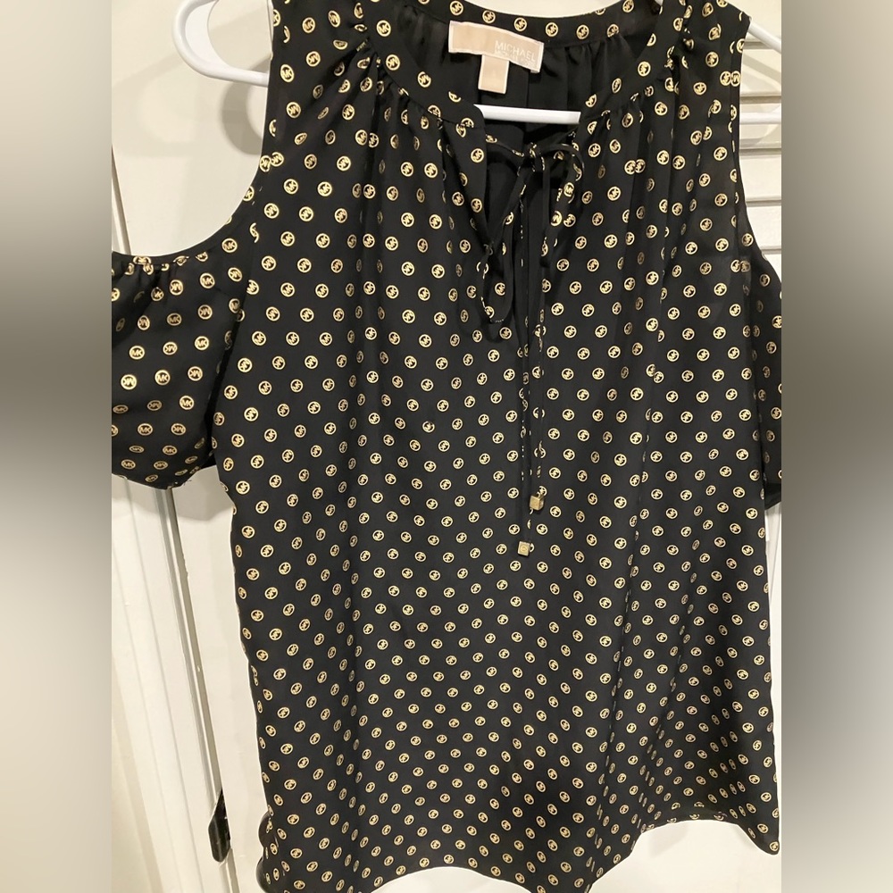 Micheal Kors Logo Short Sleeved Top Women’s Small